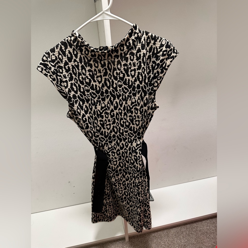 Cheetah Print Dress